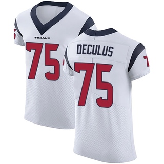 Elite Austin Deculus Men's Houston Texans Vapor Untouchable Jersey - White