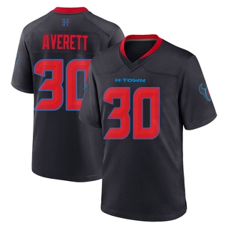 Game Anthony Averett Men's Houston Texans 2nd Alternate Jersey - Navy