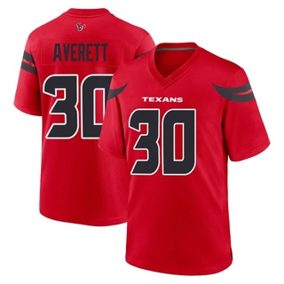 Game Anthony Averett Men's Houston Texans Alternate Jersey - Red