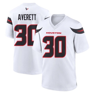 Game Anthony Averett Men's Houston Texans Jersey - White