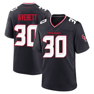 Game Anthony Averett Men's Houston Texans Team Jersey - Navy
