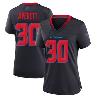 Game Anthony Averett Women's Houston Texans 2nd Alternate Jersey - Navy