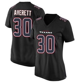 Game Anthony Averett Women's Houston Texans Fashion Jersey - Black