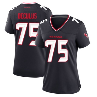 Game Austin Deculus Women's Houston Texans Team Jersey - Navy