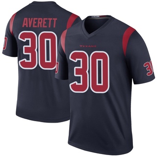 Legend Anthony Averett Men's Houston Texans Color Rush Jersey - Navy