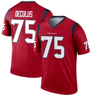Legend Austin Deculus Men's Houston Texans Jersey - Red