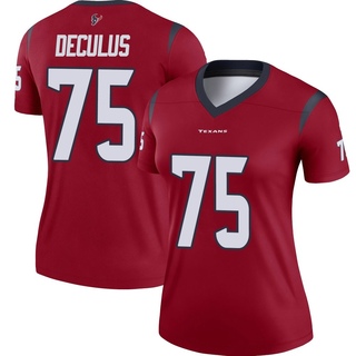 Legend Austin Deculus Women's Houston Texans Jersey - Red