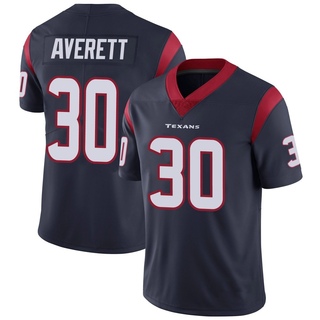 Limited Anthony Averett Men's Houston Texans Team Color Vapor Untouchable Jersey - Navy Blue