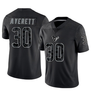 Limited Anthony Averett Youth Houston Texans Reflective Jersey - Black