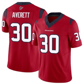 Limited Anthony Averett Youth Houston Texans Vapor F.U.S.E. Jersey - Red
