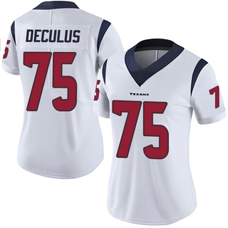 Limited Austin Deculus Women's Houston Texans Vapor Untouchable Jersey - White