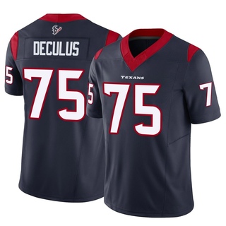 Limited Austin Deculus Youth Houston Texans Vapor F.U.S.E. Jersey - Navy
